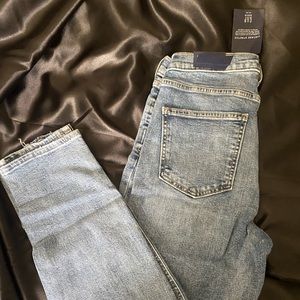 Gap high rise cigarette jeans